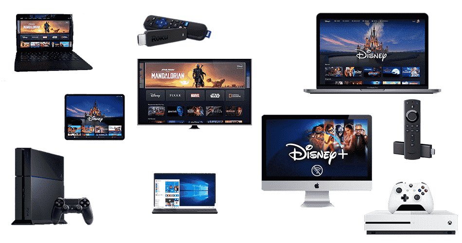 Disney Plus Supporting Devices 